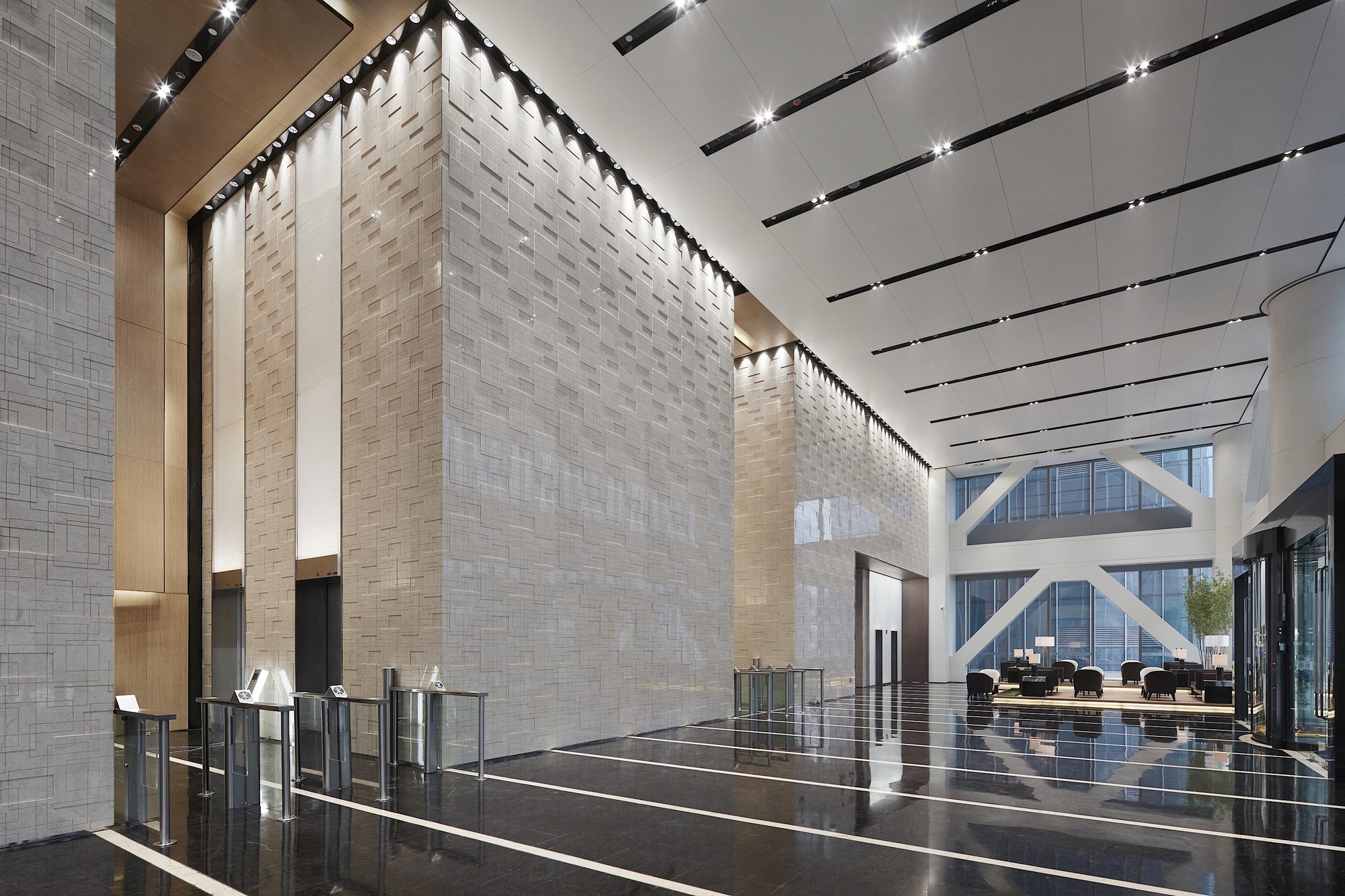 上海實(shí)業(yè)公司上海普陀區(qū)辦公室裝修